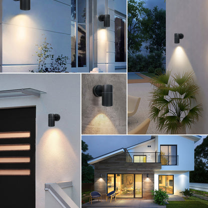 GU10 Outdoor Metal Single Downlight Wall Light