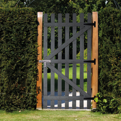 90x180cm Garden Wood Fence Gate with Latch
