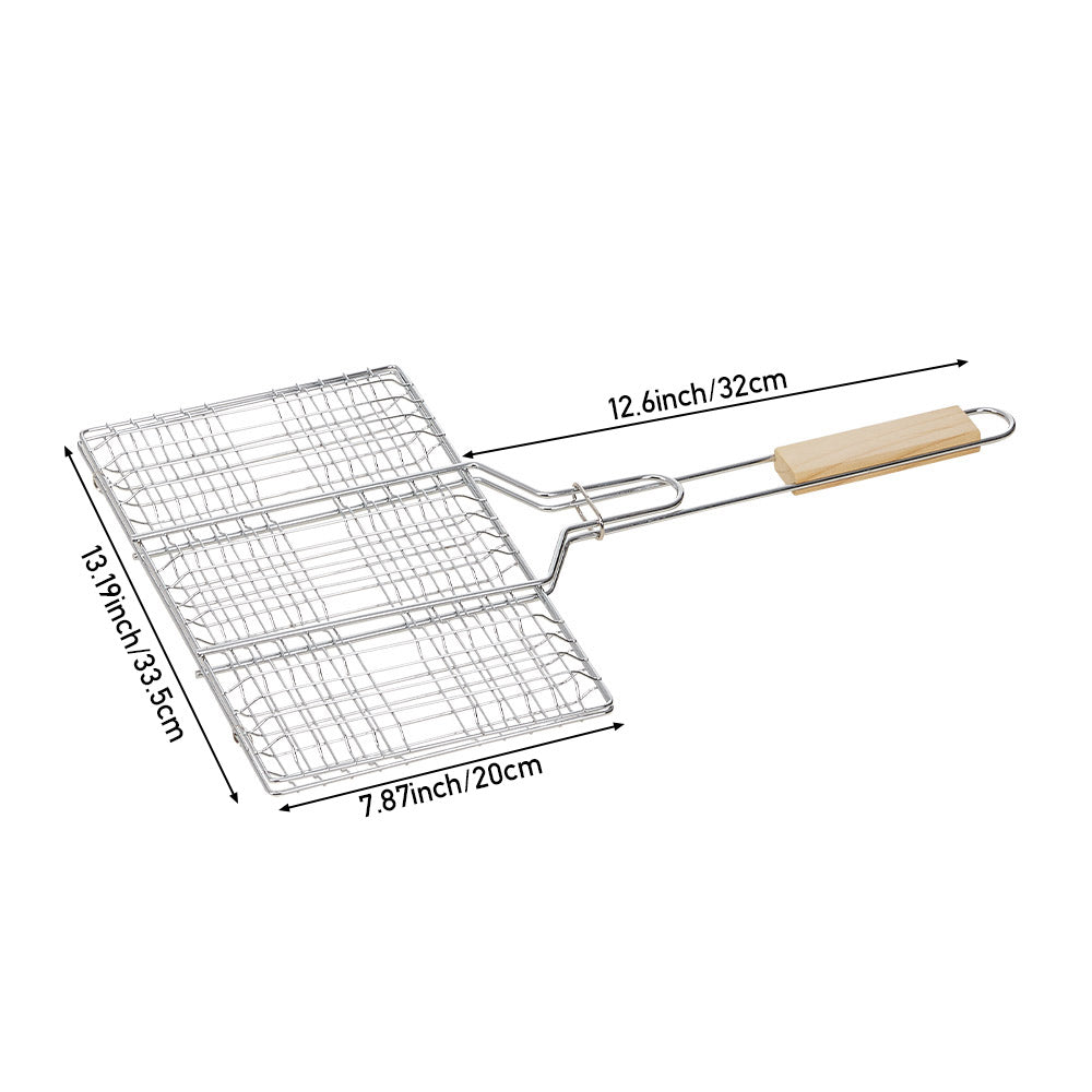 Portable Outdoor Camping BBQ Grill Basket