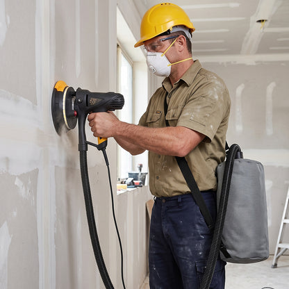 710W Electric Drywall Sander with Vacuum Dust Collection