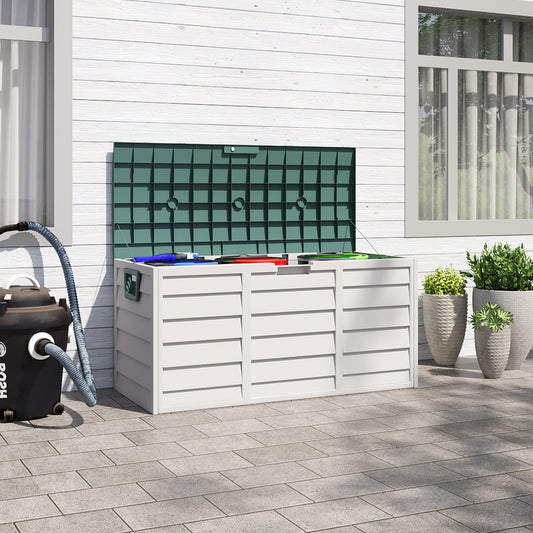 290L Green Top Outdoor Storage Box with Ventilation