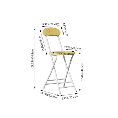 2/4Pcs Portable Foldable Dining Chairs