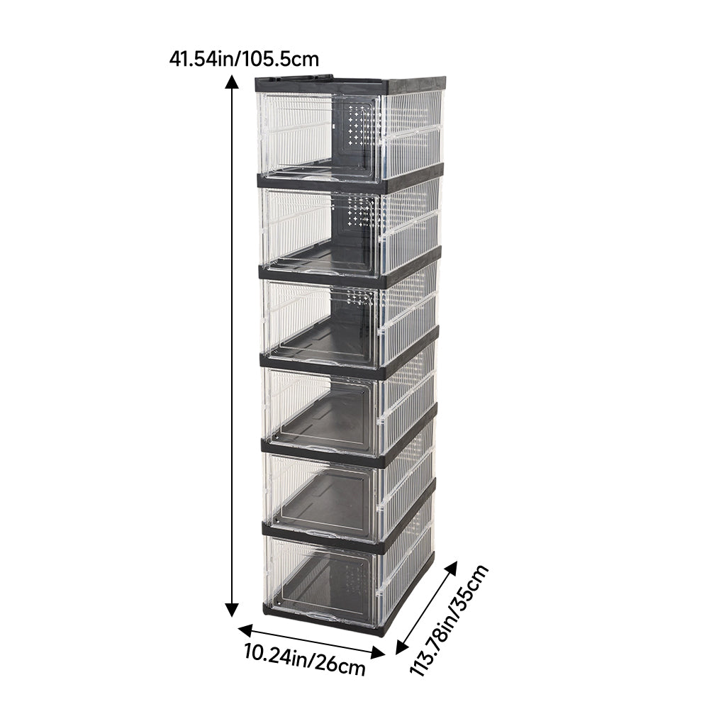 6-Tier Foldable Shoe Cabinet