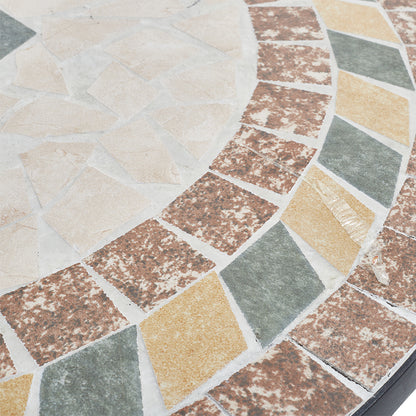 3-Piece Mosaic Garden Dining Set