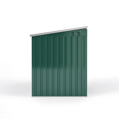 Black/Green/Grey Steel Lockable Garden Bicycle Storage Shed