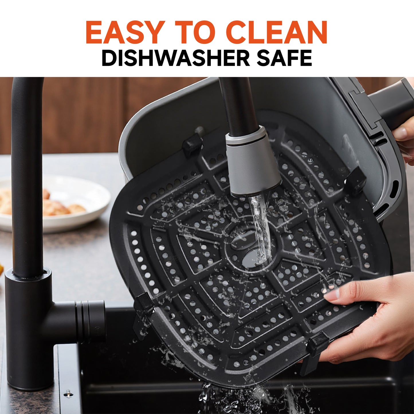 6L Air Fryer with Smart Touch Display