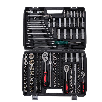 216-Piece Socket Wrench Mechanic Car Repair Tools Set