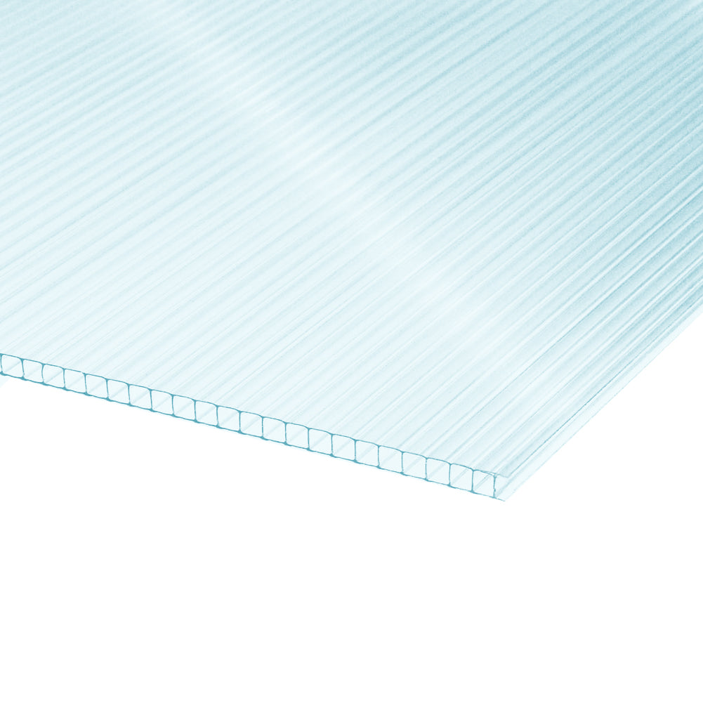 Set of 6 PC Twinwall Roofing Sheet Greenhouse Cover Glazed Panels