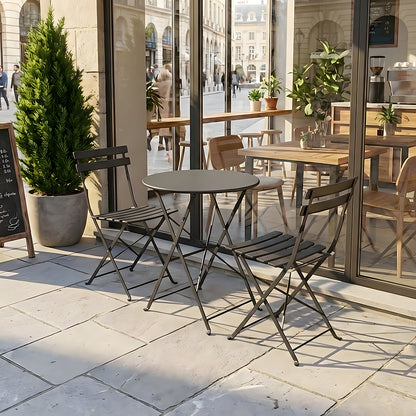 3-Piece Outdoor Folding Bistro Set