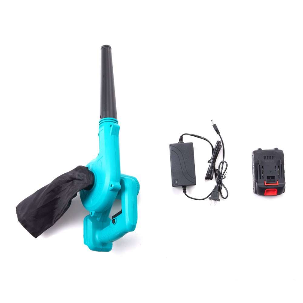 21V Cordless Handheld Leaf Blower and Vacuum with Battery and Charger