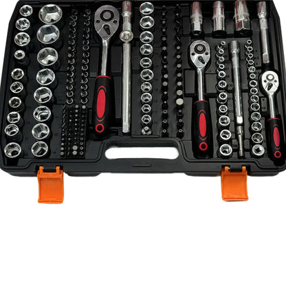 216-Piece Socket Wrench Mechanic Car Repair Tools Set