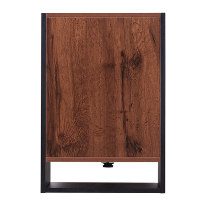 Recessed Electric Fireplace TV Stand with Remote Control