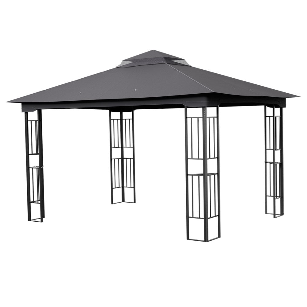 Waterproof Retractable Iron Pergola Canopy Tent and Mesh Screens