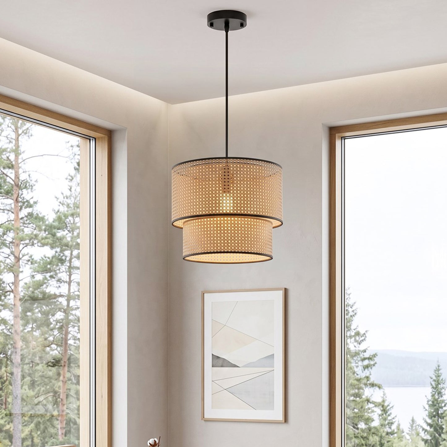 Natural Minimalist Lighting Sculpture