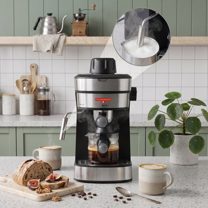 Espresso Coffee Machine with Milk Frother