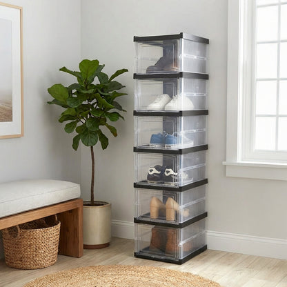 6-Tier Foldable Shoe Cabinet
