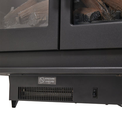 Freestanding Electric Fireplace Heater