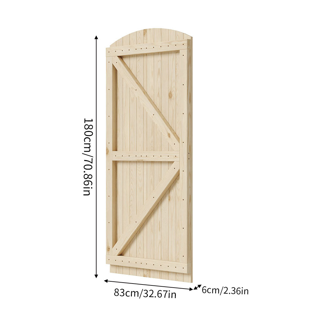 83cm W Arch Top Strong Garden Gate with Latch