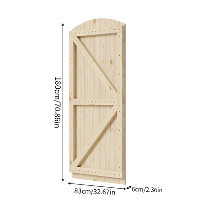 83cm W Arch Top Strong Garden Gate with Latch