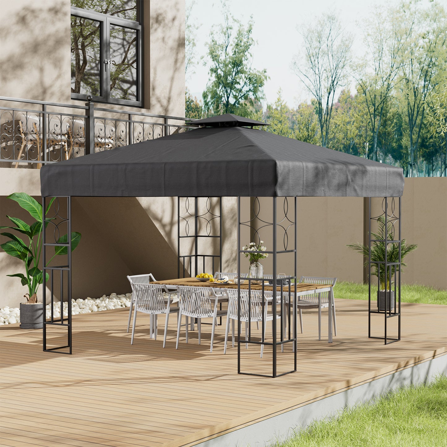 Outdoor Garden Gazebo Shade Canopy