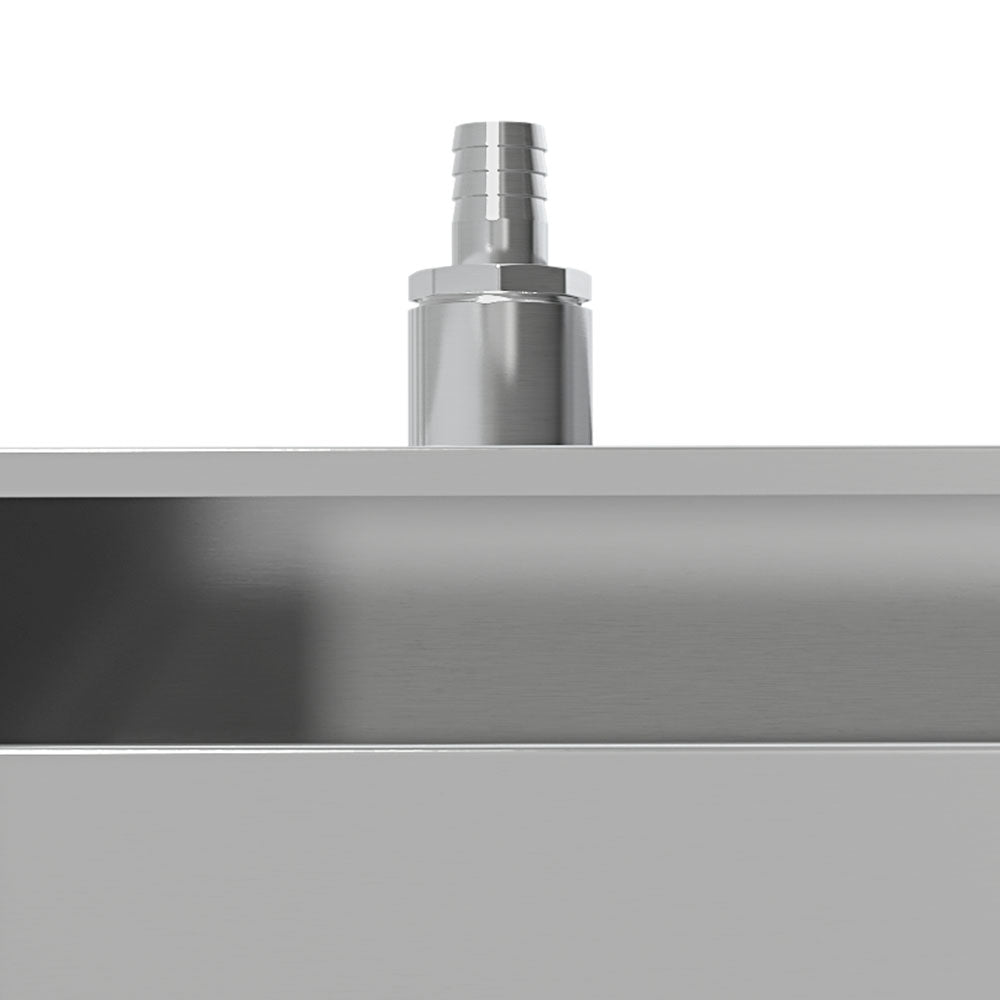 20cm D Back Entry Stainless Steel Water Blade