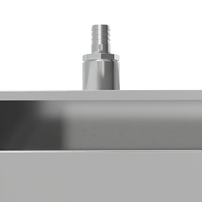 20cm D Back Entry Stainless Steel Water Blade