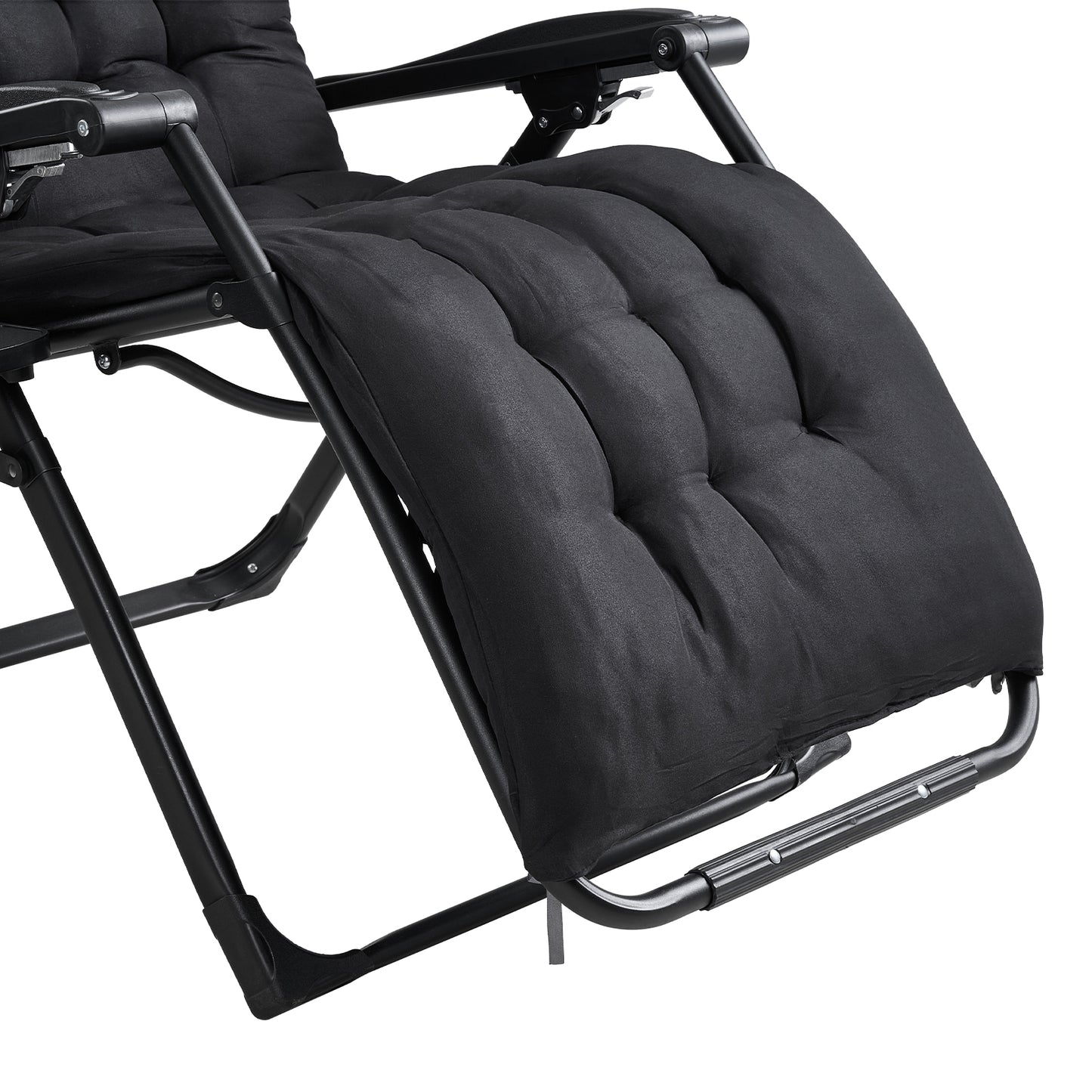 Zero Gravity Outdoor Recliner with Seat Cushion & Headrest