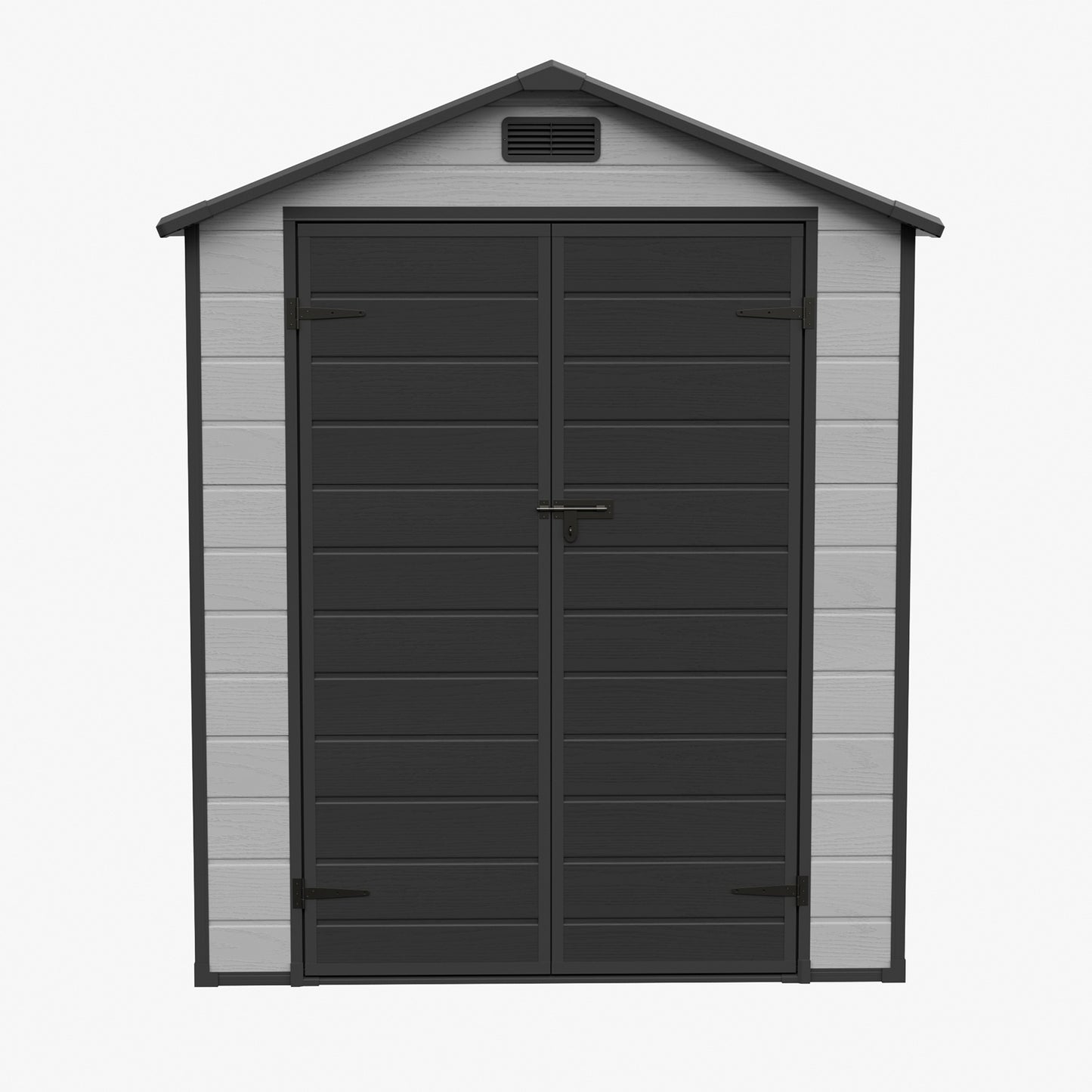 6x6 FT Outdoor Garden Plastic Storage Shed