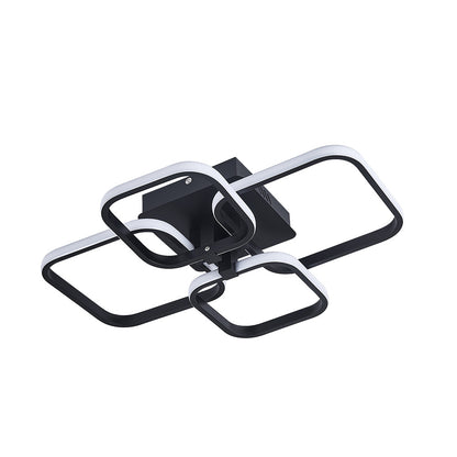 Contemporary LED Energy-efficient Semi Flush Ceiling Light