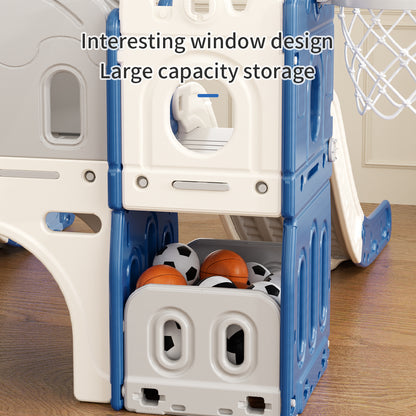 Toddler Two Slides Playset