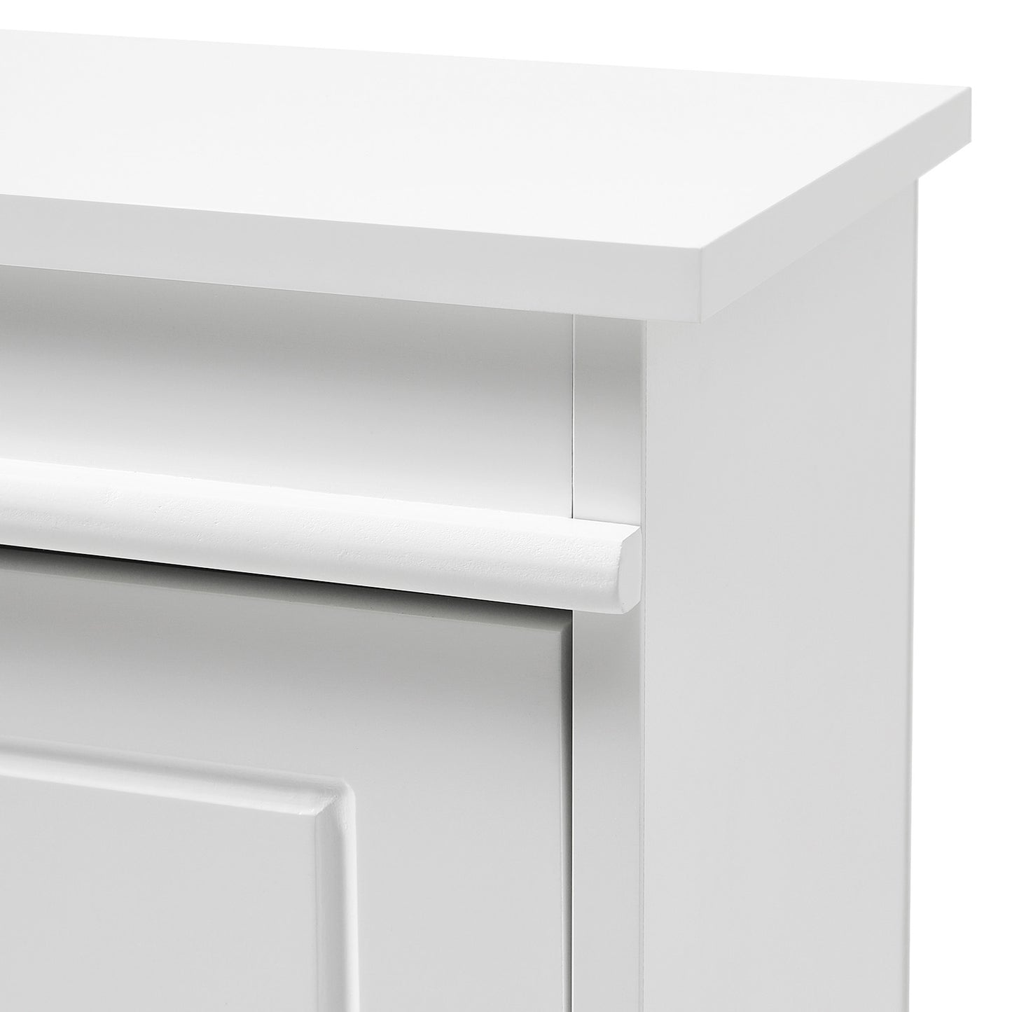 2-Tier Flip Down Shoe Bench Cabinet