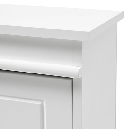 2-Tier Flip Down Shoe Bench Cabinet