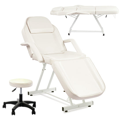 Adjustable Massage Table Recliner Chair Tattoo Spa Salon Bed