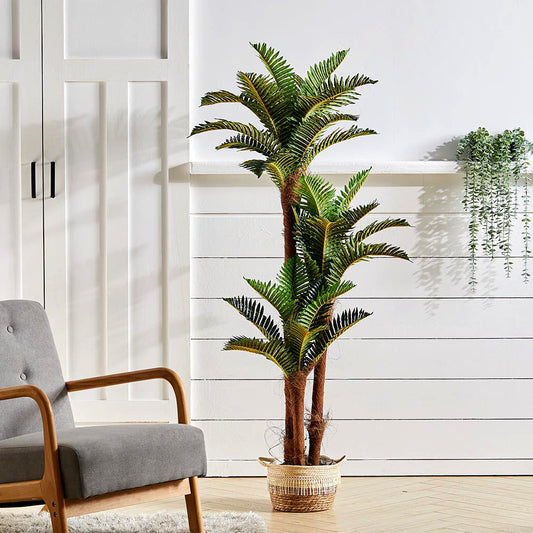 Artificial Fern Plants Decor for House Office Garden Indoor Outdoor Artificial Flora   