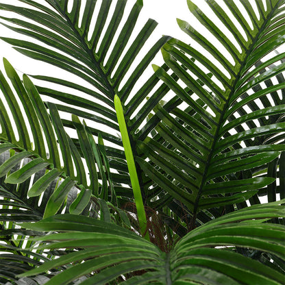 Artificial Fake Palm Tree Plants in Pot Decoration for Home Artificial Flora   