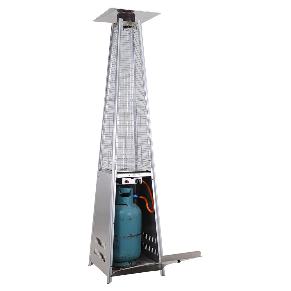 Outdoor Pyramid Gas Patio Heater Stainless Steel Commercial Heater Patio Heaters   