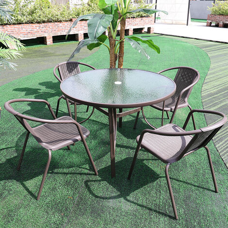 Outdoor Dining Table and Chairs