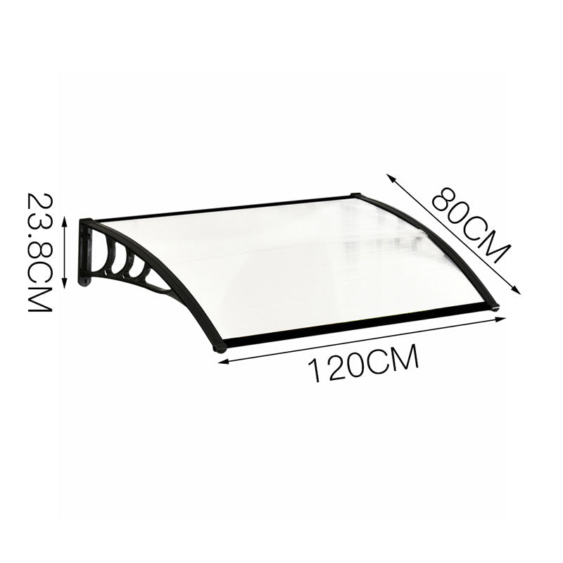 Outdoor Curved Shielded Rain Shelter