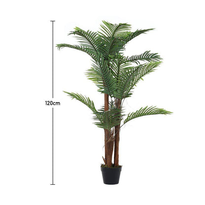 Artificial Fake Palm Tree Plants in Pot Decoration for Home Artificial Flora   