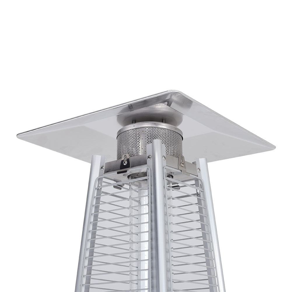 Outdoor Pyramid Gas Patio Heater Stainless Steel Commercial Heater Patio Heaters   