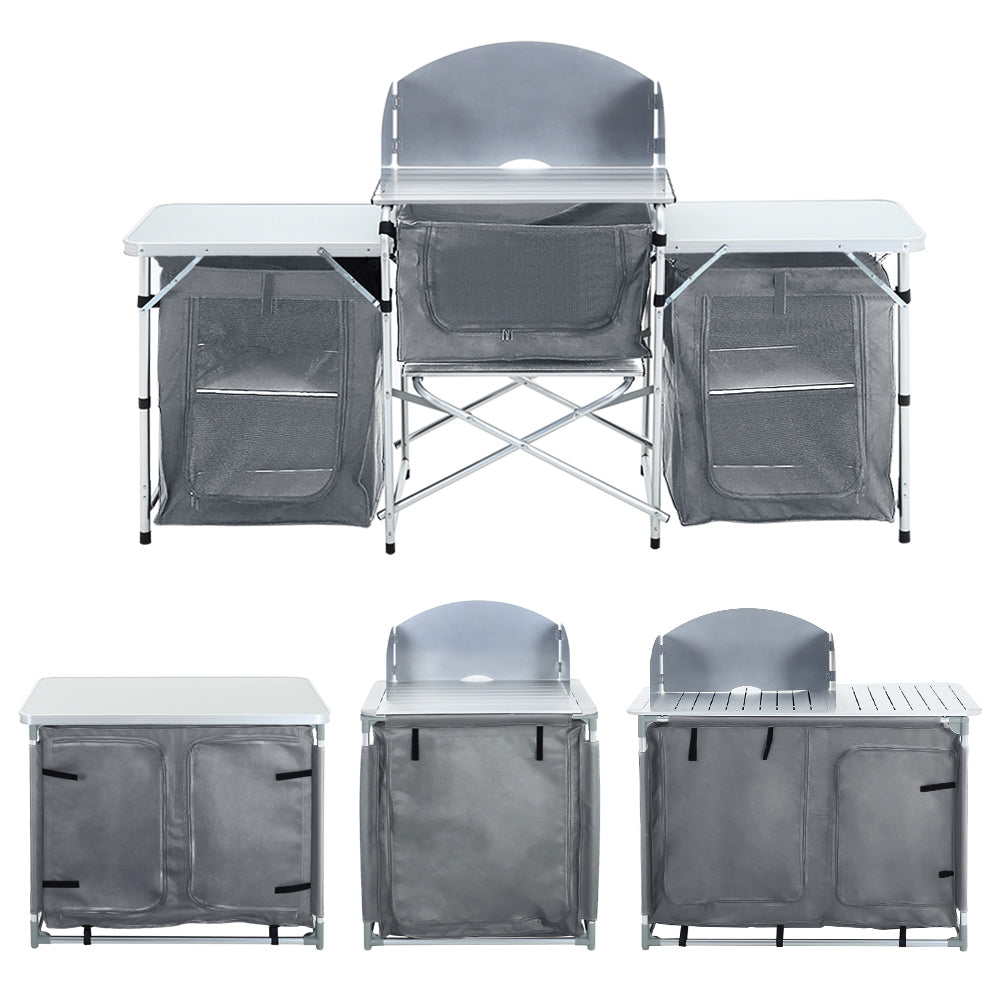 Garden Portable Camping Kitchen Stand Unit