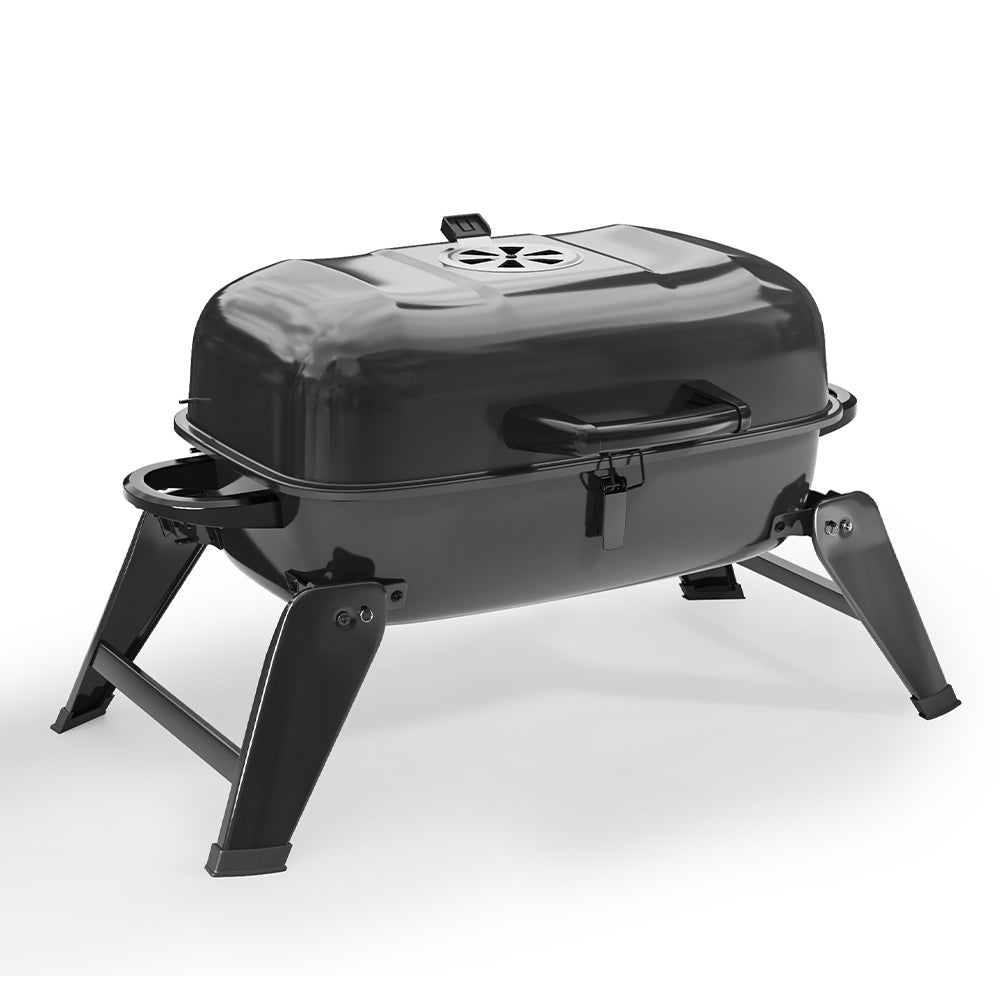 Charcoal Grill 68cm Portable Folding Outdoor Tabletop BBQ Kettle Garden BBQ Grill   