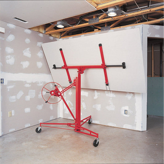16 Ft Rolling Casters Plaster Board Lifter Panel Hoist