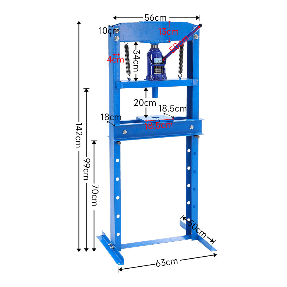 20 Ton Floor Standing Hydraulic Press