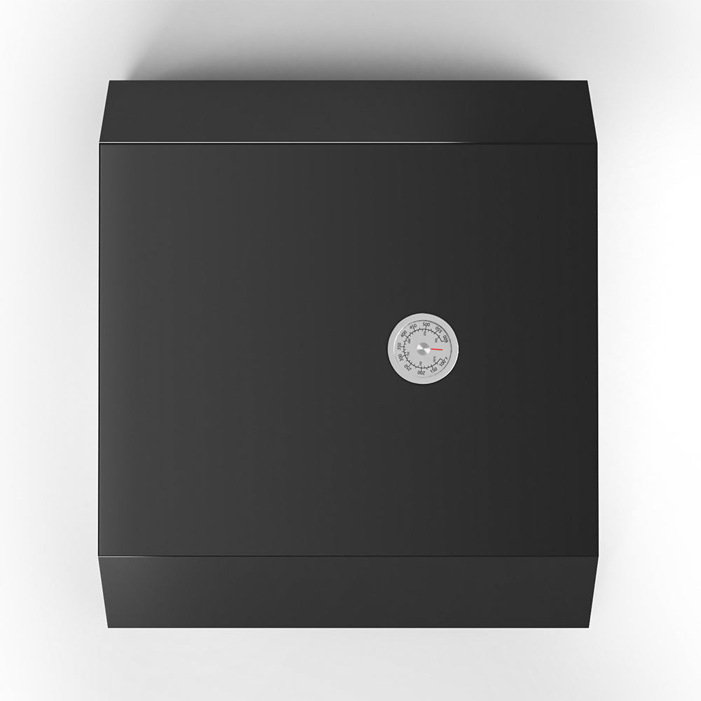 BBQ Pizza Oven Black Outdoor Heating Garden Sanctuary