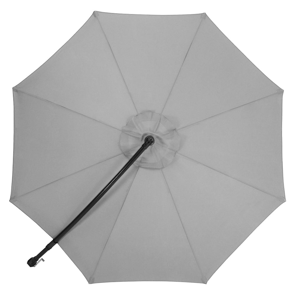 Light Grey 3M Outdoor Cantilever Parasol Umbrella