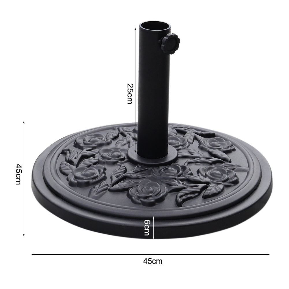 Resin Umbrella Base Heavy Duty Outdoor Parasol Stand