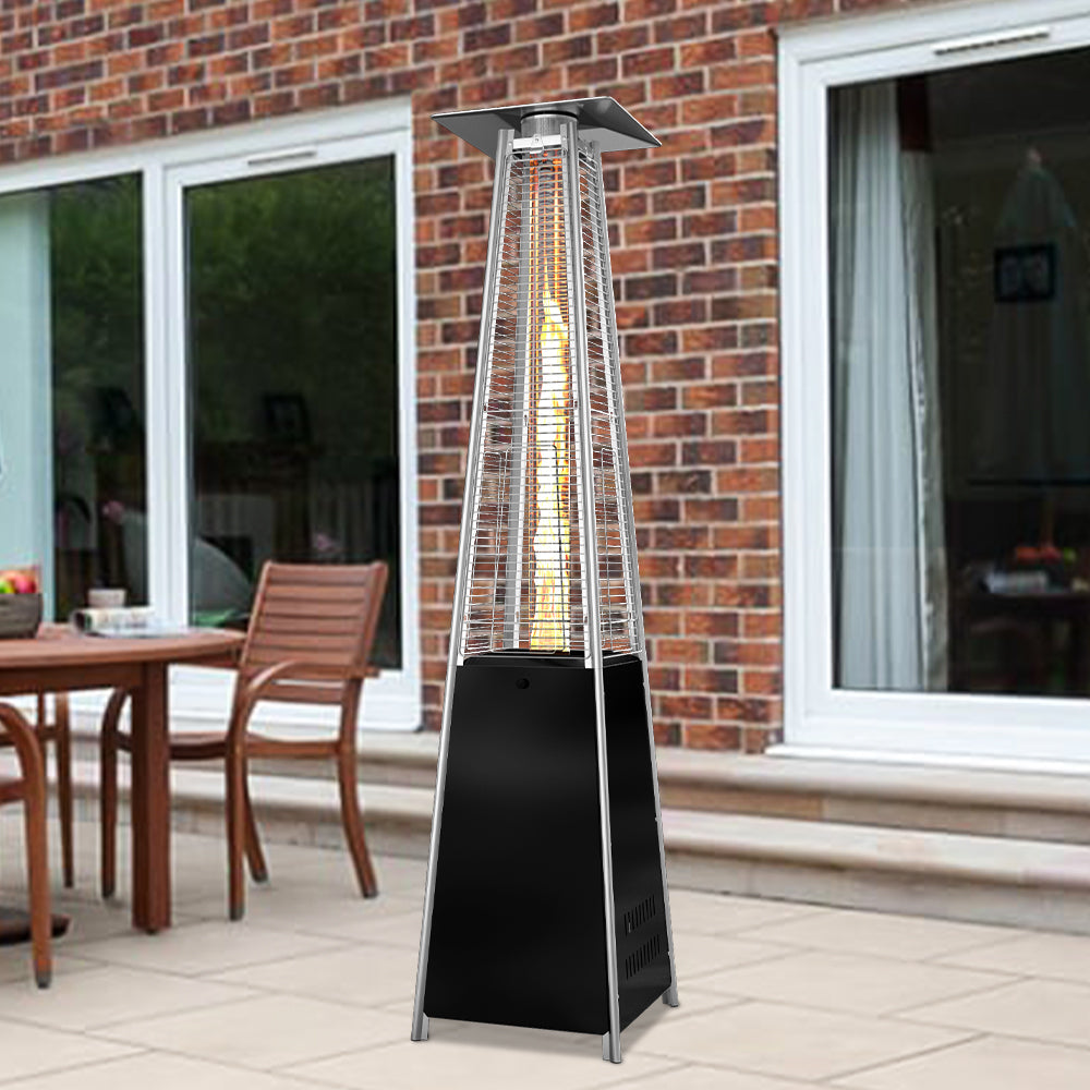 Outdoor Pyramid Gas Patio Heater Stainless Steel Commercial Heater Patio Heaters   