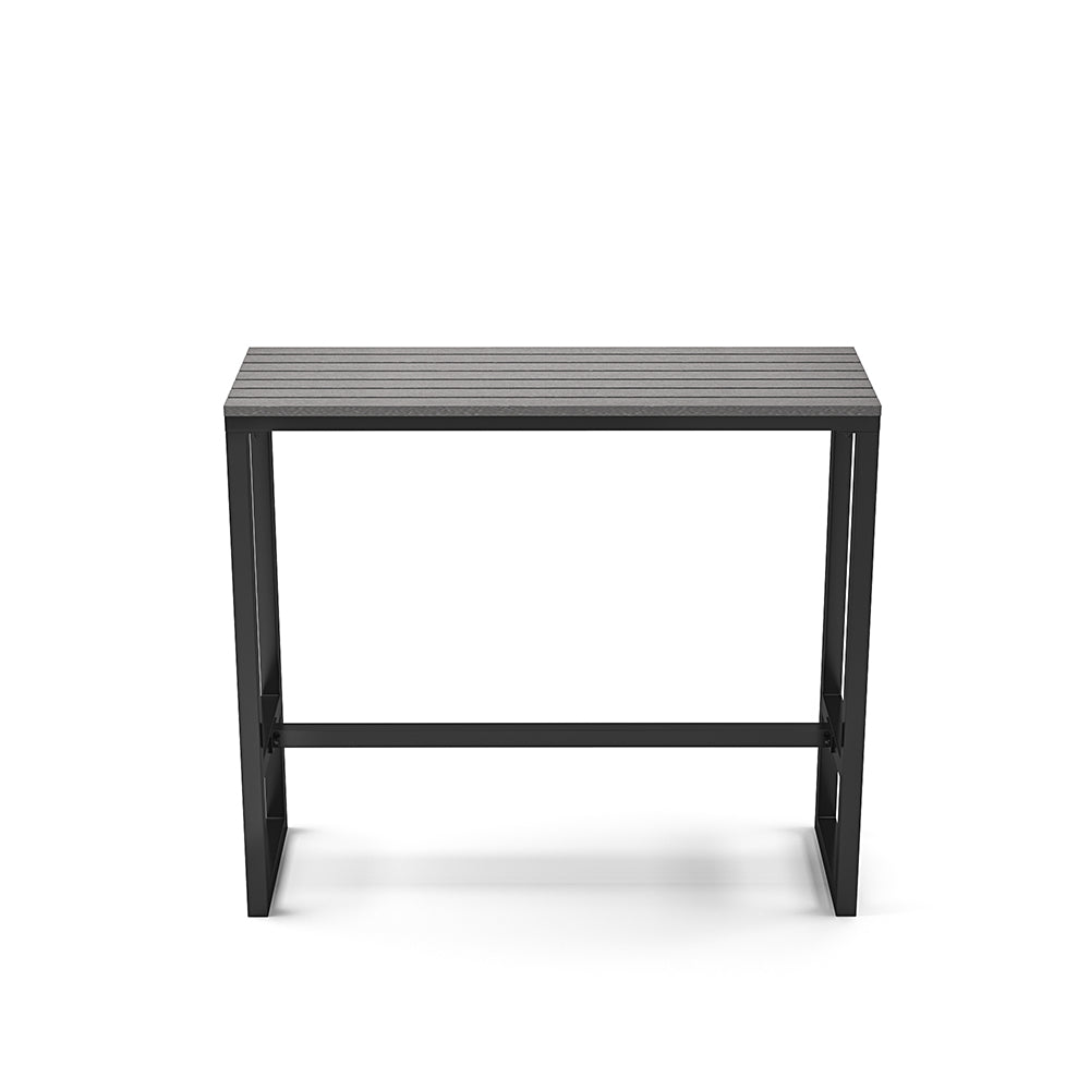 105CM Height Grey Outdoor Bar Table