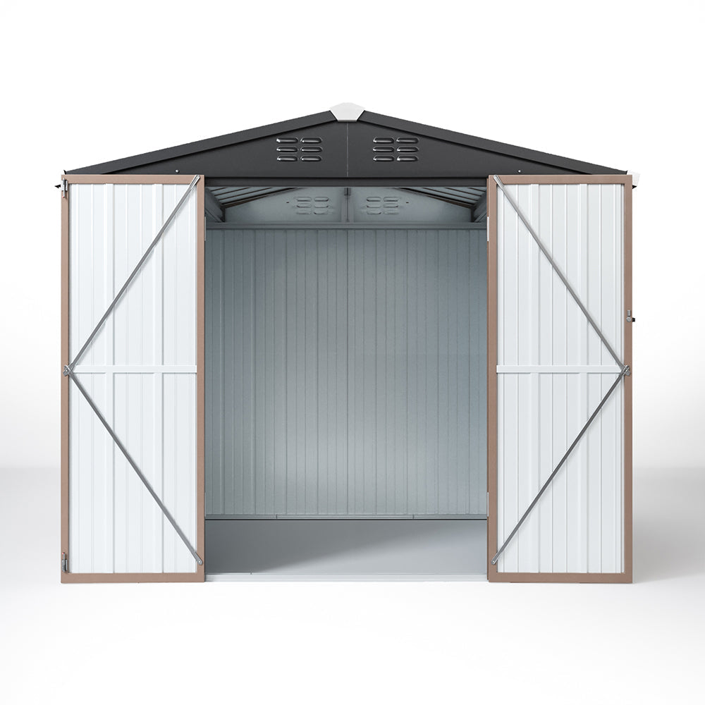 Garden Steel Shed for Outdoor, Patio, Back Yard Tool Storage Garden storage Garden Sanctuary 